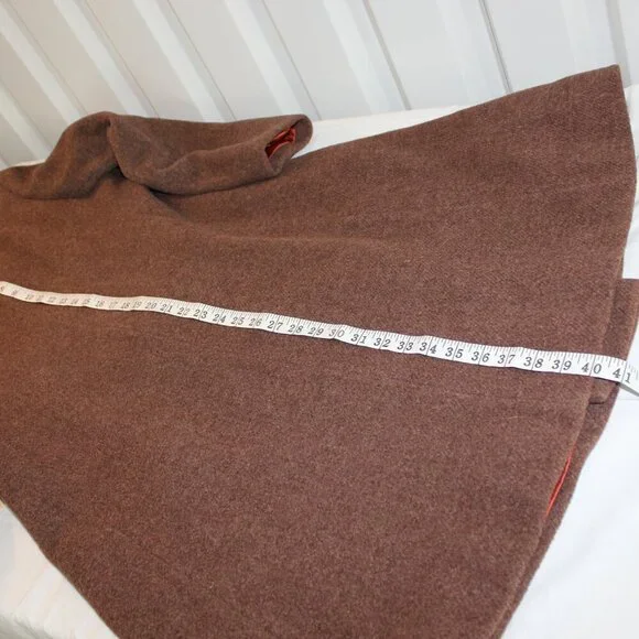 Vintage Garfinkels Womens Wool? Coat Mink Fur Collar Double Breasted NWT Large? - Picture 16 of 16